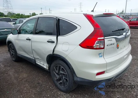 2016 Honda Cr-V Se from USA, damaged, VIN 5J6RM4H47GL115367